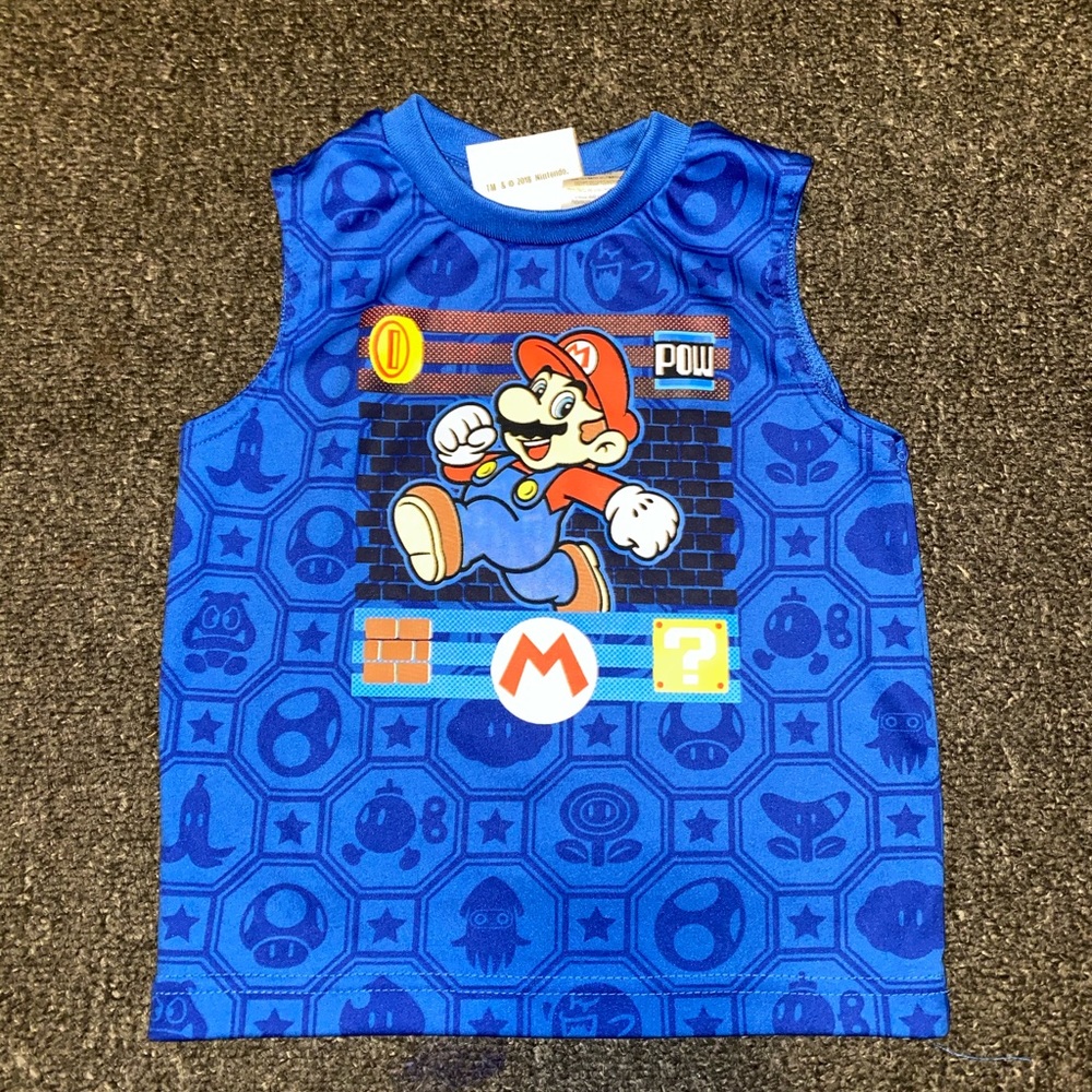 Super‎ Mario Tank Top | 3T